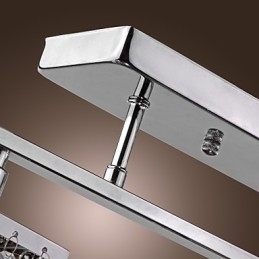 Designer Touch Decorative Linear Chandelier Island Light Crysal 3 Lights