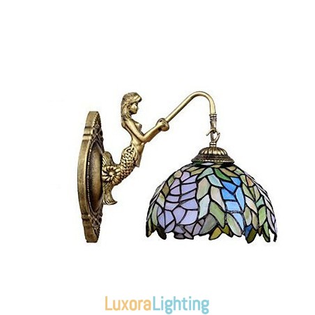 Designer Touch Decorative European Contracted Rural Creative Wrought Iron Wall Lamp Lights
