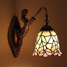 Designer Touch Decorative European Contracted Rural Creative Wrought Iron Wall Lamp Lights