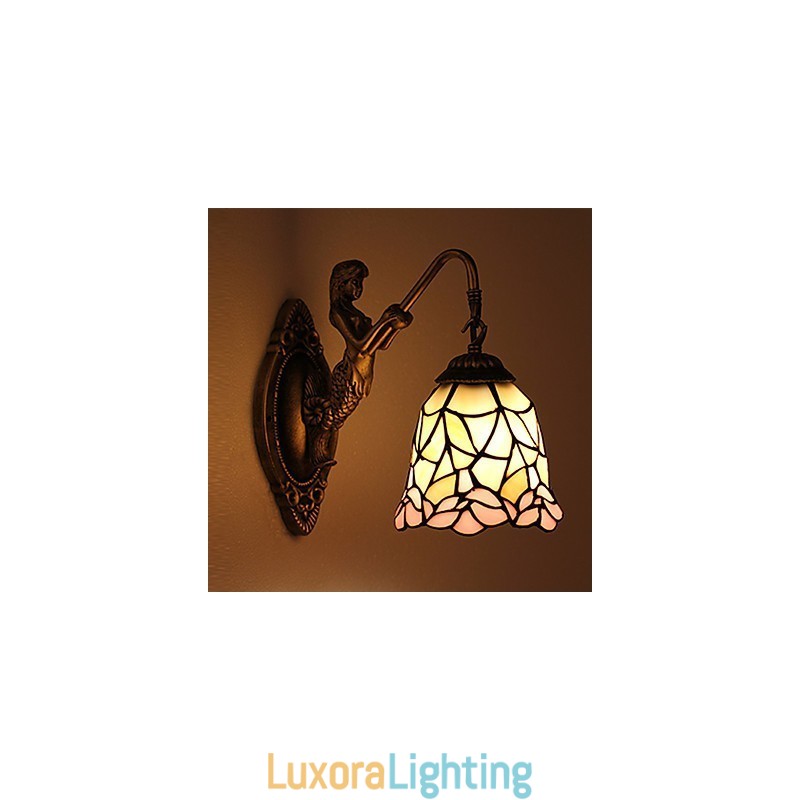 Designer Touch Decorative European Contracted Rural Creative Wrought Iron Wall Lamp Lights