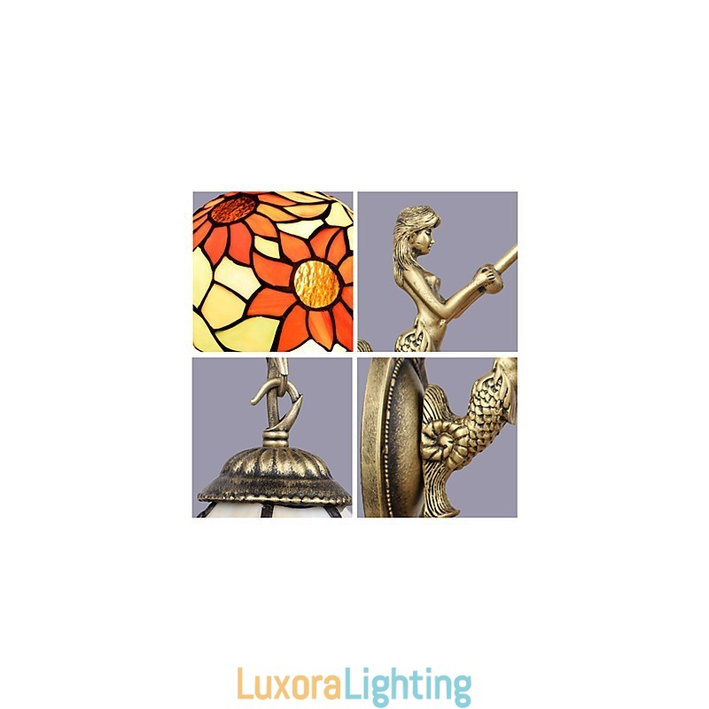 Designer Touch Decorative European Contracted Rural Creative Wrought Iron Wall Lamp Lights