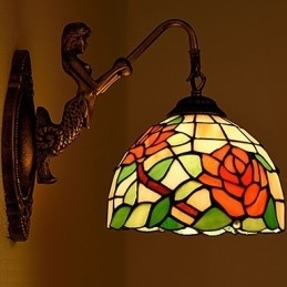 Designer Touch Decorative European Contracted Rural Creative Wrought Iron Wall Lamp Lights