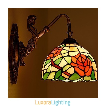 Designer Touch Decorative European Contracted Rural Creative Wrought Iron Wall Lamp Lights