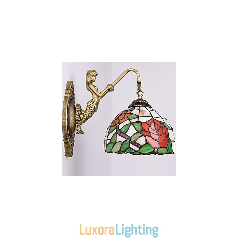 Designer Touch Decorative European Contracted Rural Creative Wrought Iron Wall Lamp Lights