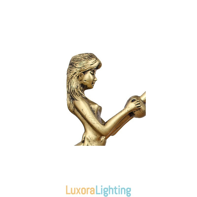 Designer Touch Decorative European Contracted Rural Creative Wrought Iron Wall Lamp Lights