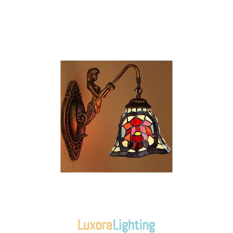 Designer Touch Decorative European Contracted Rural Creative Wrought Iron Wall Lamp Lights