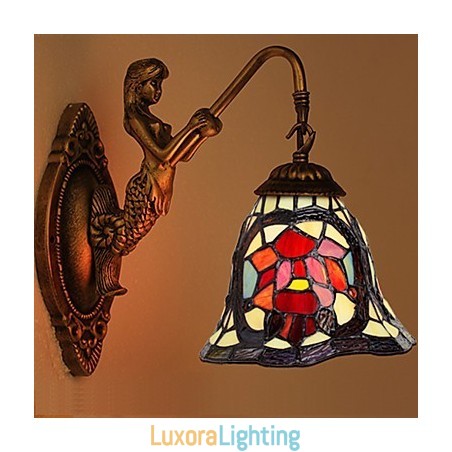 Designer Touch Decorative European Contracted Rural Creative Wrought Iron Wall Lamp Lights