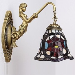 Designer Touch Decorative European Contracted Rural Creative Wrought Iron Wall Lamp Lights