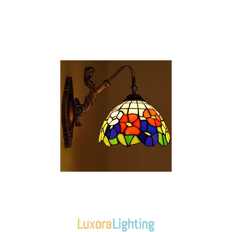 Designer Touch Decorative European Contracted Rural Creative Wrought Iron Wall Lamp Lights