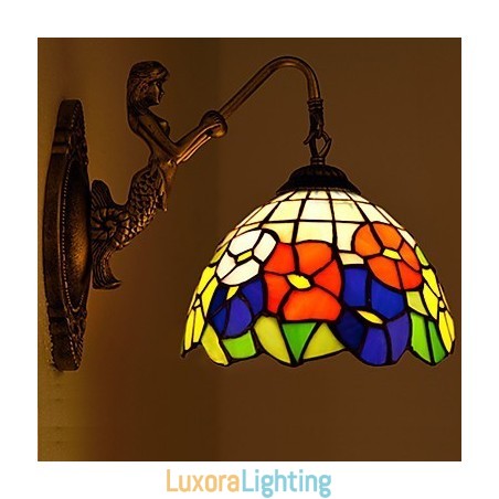 Designer Touch Decorative European Contracted Rural Creative Wrought Iron Wall Lamp Lights