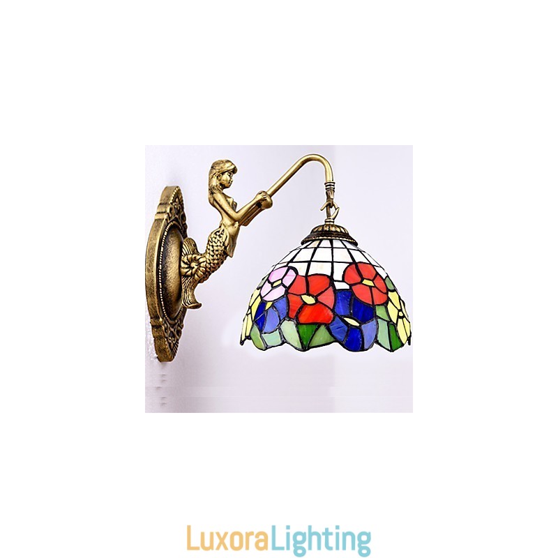 Designer Touch Decorative European Contracted Rural Creative Wrought Iron Wall Lamp Lights