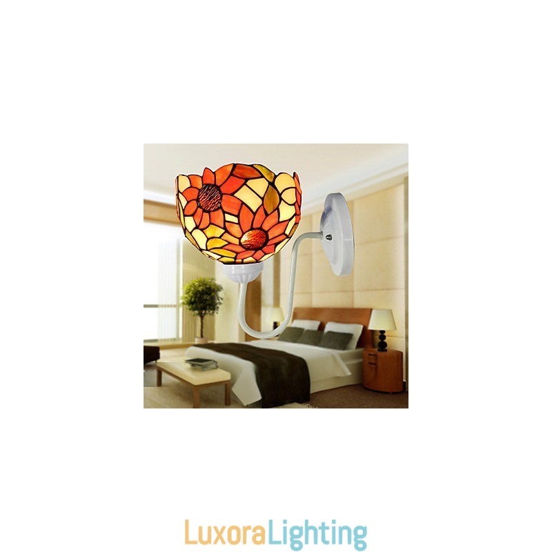 Designer Touch Decorative Sunflower Classical Luxury Villa Clubhouse Wall Lamp Decoration Art Lights