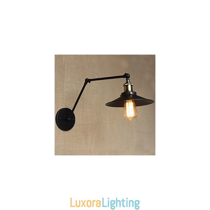 Designer Touch Decorative Creative Nostalgic Retro Long Arm Of Industrial Type Folding Retractable Wall