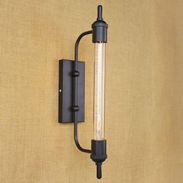 Designer Touch Decorative Europe And Retro Clothing Art Restaurant Edison Light Bulb Flute Wall Sconce