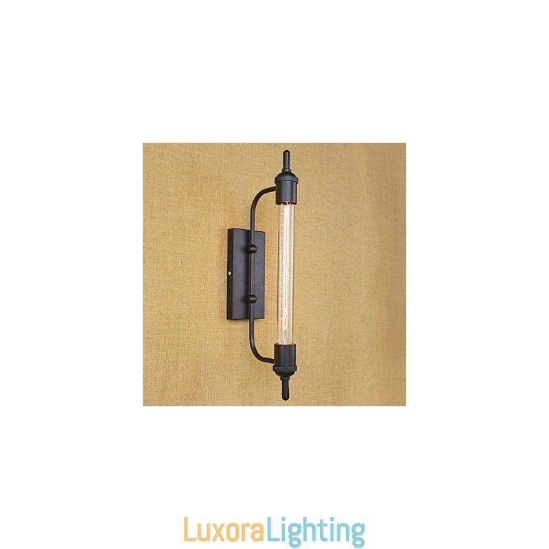 Designer Touch Decorative Europe And Retro Clothing Art Restaurant Edison Light Bulb Flute Wall Sconce