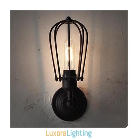 Designer Touch Decorative Industrial Retro Wall Lamp Indoor Corridor Single Head Grapefruit Wall Lamp