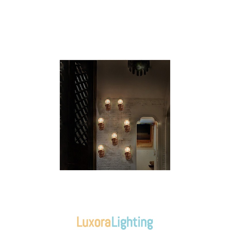 Designer Touch Decorative European Wall Creative Retro Fist Wall Lamp Lights