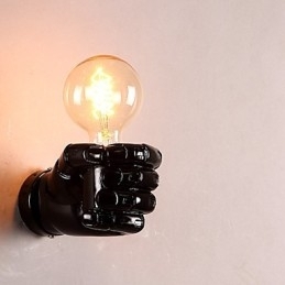 Designer Touch Decorative European Wall Creative Retro Fist Wall Lamp Lights