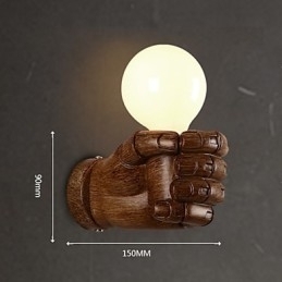 Designer Touch Decorative European Wall Creative Retro Fist Wall Lamp Lights