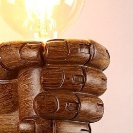 Designer Touch Decorative European Wall Creative Retro Fist Wall Lamp Lights
