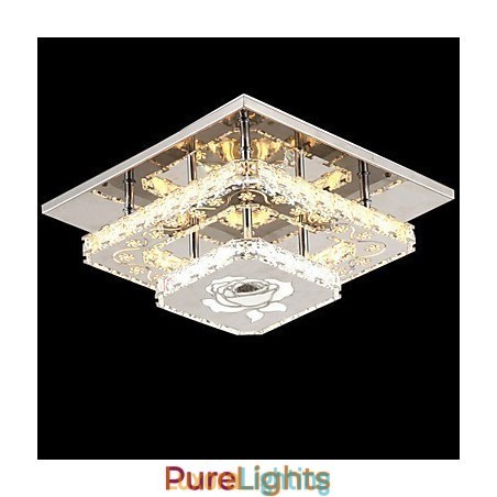 Designer Touch Decorative Flush Mounted Modern Contemporary Living Bed Kids Garage Metal