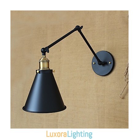 Designer Touch Decorative American Country Pastoral Style Minimalist Double Bed Long Arm Wall Lamp Aisle Channel Warehouse Entrance