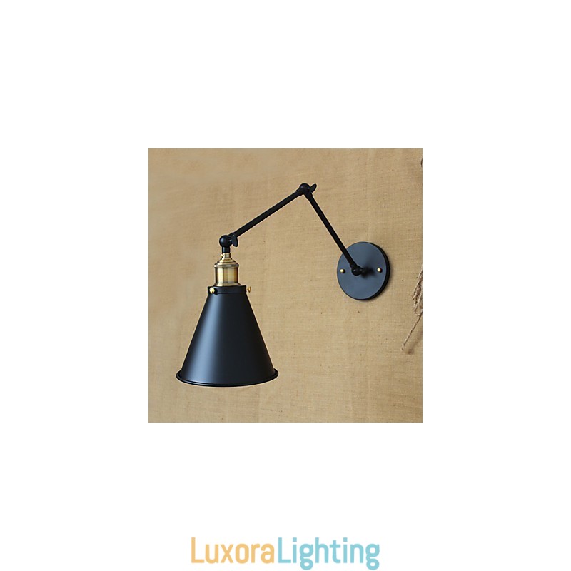 Designer Touch Decorative American Country Pastoral Style Minimalist Double Bed Long Arm Wall Lamp Aisle Channel Warehouse Entrance