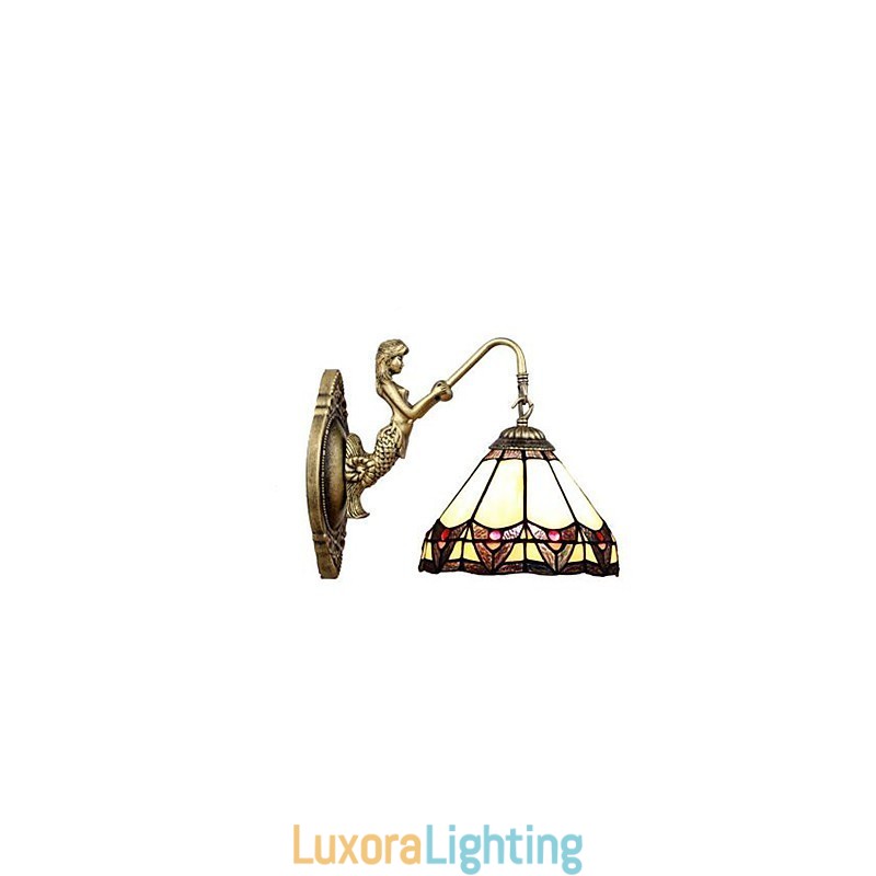 Designer Touch Decorative European Contracted Rural Creative Wrought Iron Wall Lamp Lights