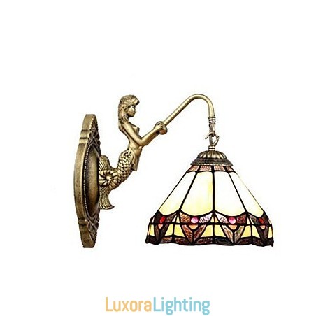 Designer Touch Decorative European Contracted Rural Creative Wrought Iron Wall Lamp Lights
