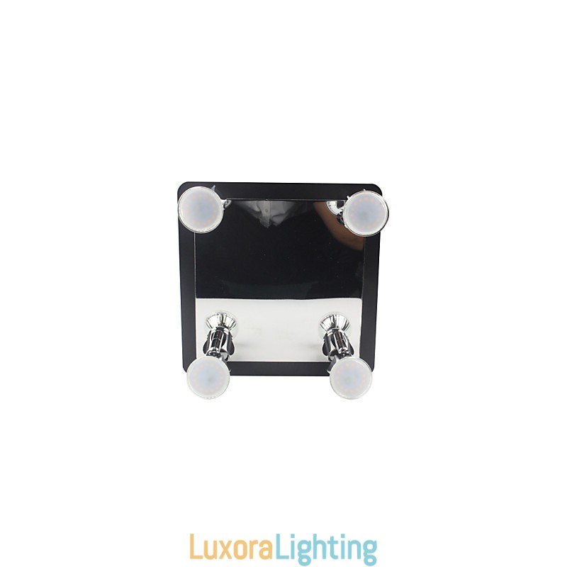 Designer Touch Decorative Modern Black Wall Lights Bathroom Lights With 4 Lights