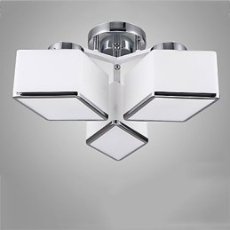 Designer Touch Decorative Flush Mount Modern Contemporary Glass