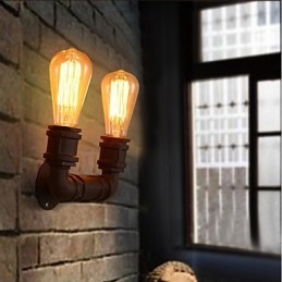 Designer Touch Decorative Creative Double Creative Bar Conduit Wall Lamp Light
