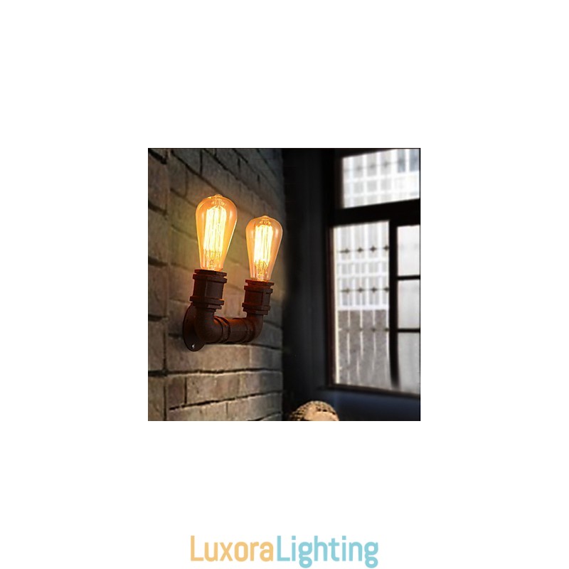 Designer Touch Decorative Creative Double Creative Bar Conduit Wall Lamp Light