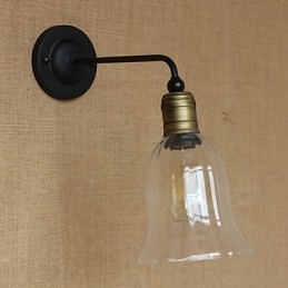 Designer Touch Decorative Mediterranean American Country Style Retro Creative Industry Transparent Glass Door Cafe Bar Wall