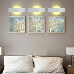 Designer Touch Decorative Bathroom Lighting Wall Washers Reading Wall Lights Mini Style Modern Contemporary Metal