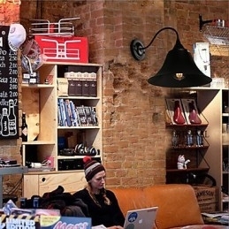 Designer Touch Decorative Duds Loft Style Ancient Black Iron Cap Wall Lamp Light