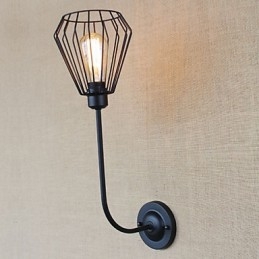 Designer Touch Decorative American Country Creative Iron Elbow Antique Single Head Lamp Bedside