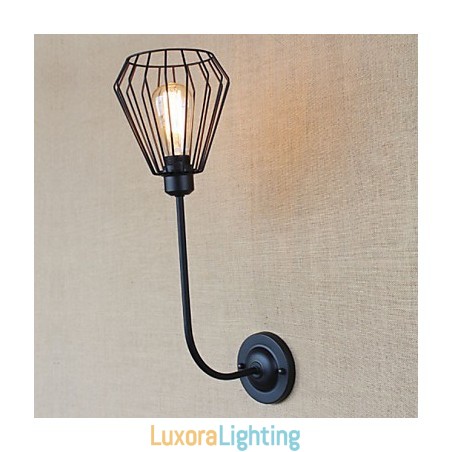 Designer Touch Decorative American Country Creative Iron Elbow Antique Single Head Lamp Bedside