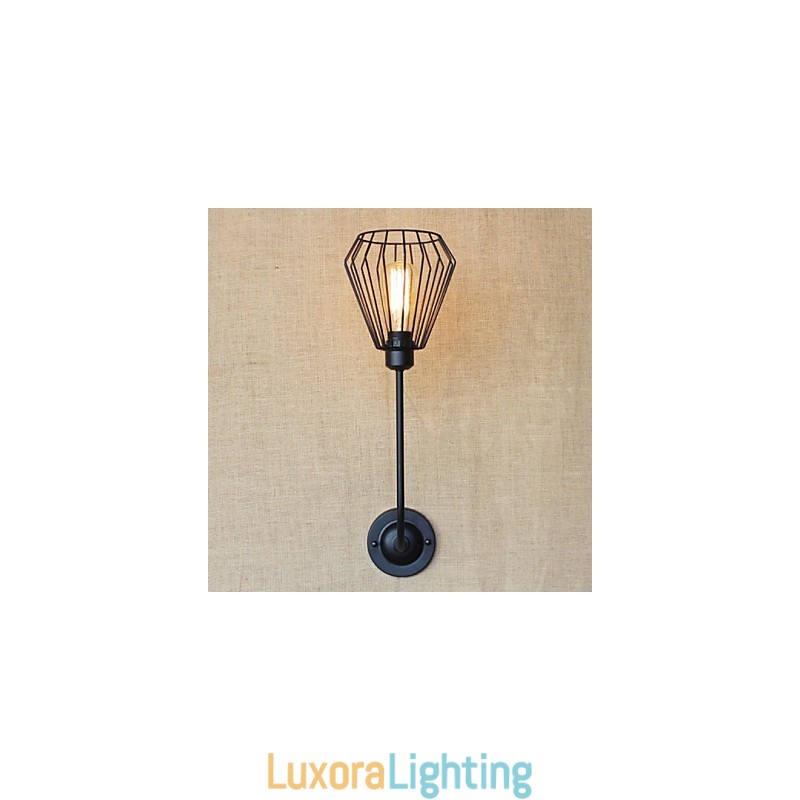 Designer Touch Decorative American Country Creative Iron Elbow Antique Single Head Lamp Bedside