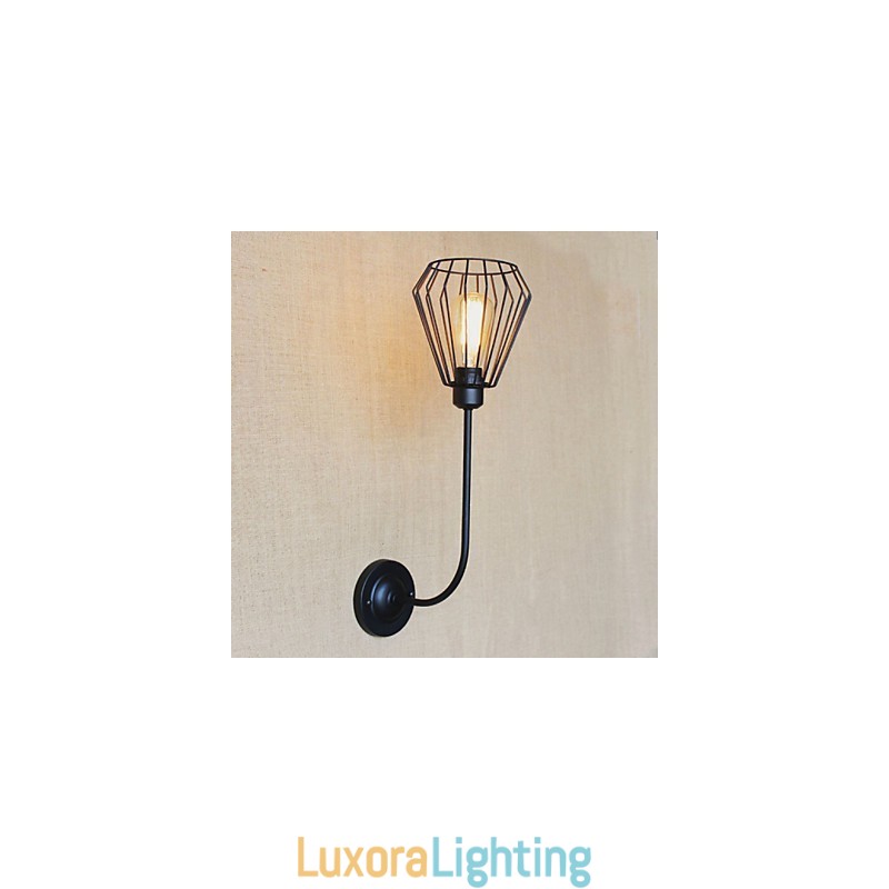 Designer Touch Decorative American Country Creative Iron Elbow Antique Single Head Lamp Bedside