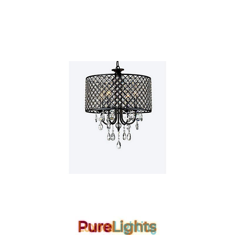 Designer Touch Decorative Traditional Classic Crystal Chrome Metal Chandelier