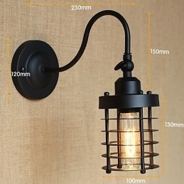 Designer Touch Decorative American Country Minimalist Matte Black Decoration Wall Art