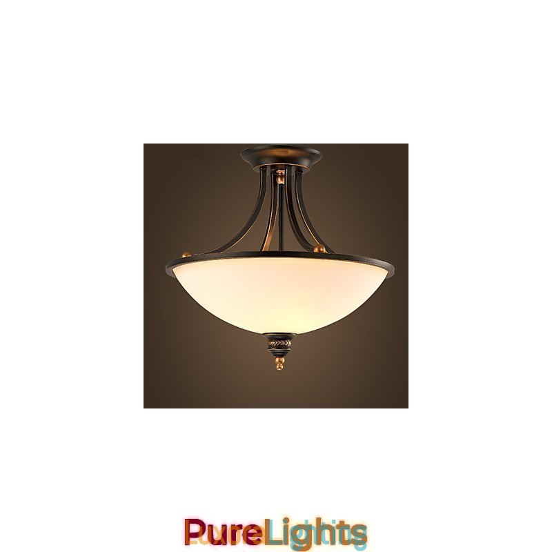 Designer Touch Decorative Simple Pastoral Ceiling Lamps Bronze Phnom Penh American Country European Ceiling Lamps Lamp