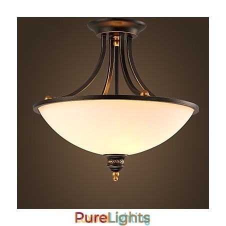 Designer Touch Decorative Simple Pastoral Ceiling Lamps Bronze Phnom Penh American Country European Ceiling Lamps Lamp