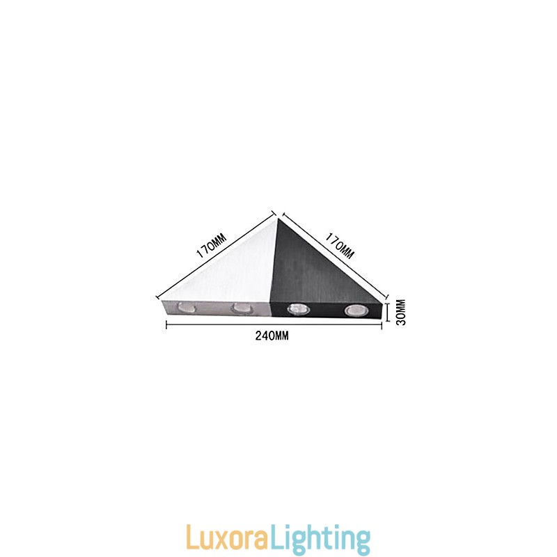 Designer Touch Decorative Flush Mount wall Lights Modern Contemporary Metal