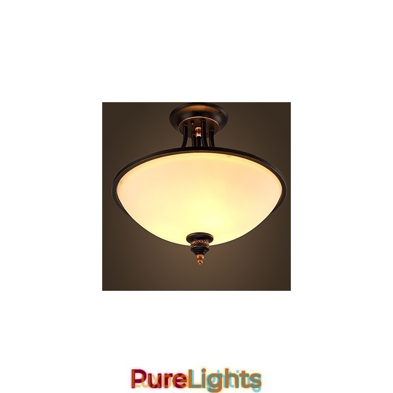 Designer Touch Decorative Simple Pastoral Ceiling Lamps Bronze Phnom Penh American Country European Ceiling Lamps Lamp