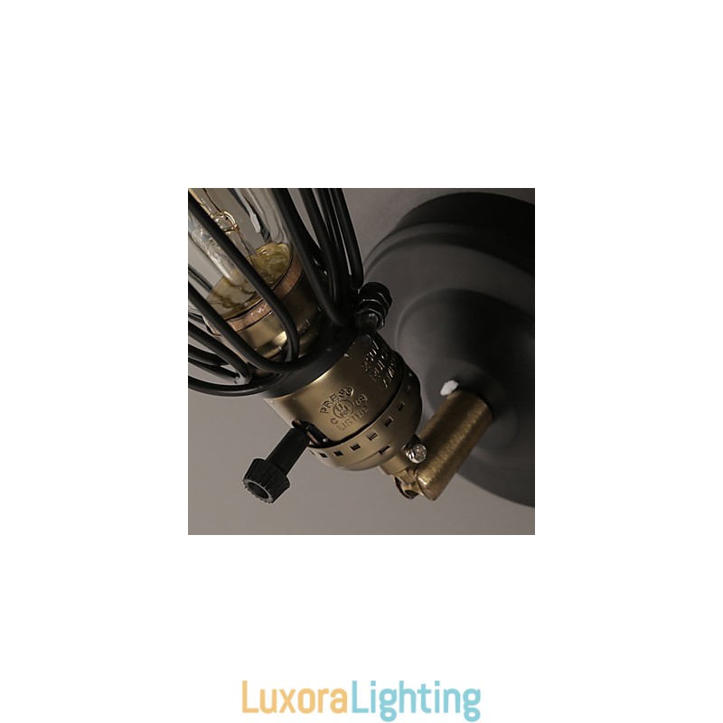 Designer Touch Decorative American Country Loft Restoring Ancient Ways Wall Lamp Wrought Iron Wall Lamp Light