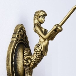 Designer Touch Decorative European Mediterranean Contracted Rural Creative Wrought Iron Wall Lamp Glass Lights