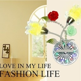 Designer Touch Decorative Creative Contemporary And Contracted Creative Crystal Wall Lamp Lights