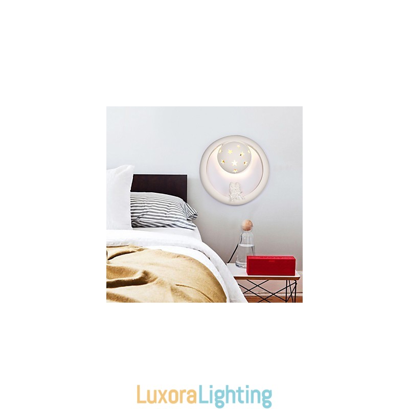 Designer Touch Decorative Sweet Pastoral Gypsum Fun Children Room Porch Wall Lamp Lights